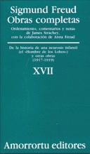 TOMO 17 FREUD NEUROSIS INFANTIL HOMBRE DE LOS LOBO - FREUD SIGMUND