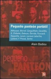 PEQUEÑO PANTEON PORTATIL ED 2009 - BADIOU ALAIN