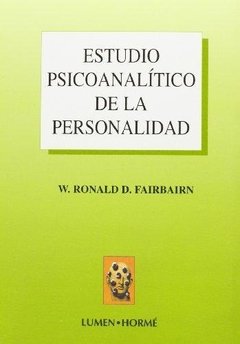 ESTUDIO PSICOANALÍTICO DE LA PERSONALIDAD - FAIRBAIRN W RONALD