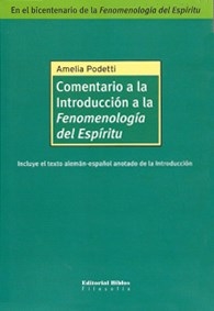 COMENTARIO A LA INTRODUCCON A LA FENOMENOLOGIA DEL - PODETTI AMELIA