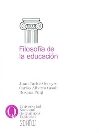 FILOSOFIA DE LA EDUCACION - GENEYRO J CASALI C P