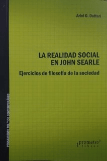 REALIDAD SOCIAL EN JOHN SEARLE - DOTTORI ARIEL