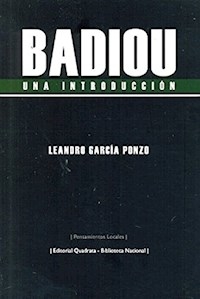 BADIOU UNA INTRODUCCION - GARCIA PONZO LEANDRO