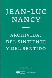 ARCHIVIDA DEL SINTIENTE Y DEL SENTIDO - NANCY JEAN LUC