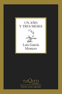 UN AÑO Y TRES MESES - GARCIA MONTERO LUIS