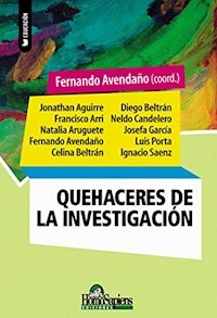 QUEHACERES DE LA INVESTIGACION - AVENDAÑO FERNANDO COORD