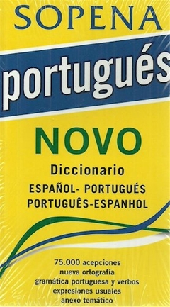 PORTUGUES NOVO DICCIONARIO ESPAÑOL PORTUGUES PORTU - VV.AA..