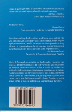 COMPARTIR LA TIERRA DE CANAAN DERECHOS HUMANOS Y EL CONFLICTO ISRAELI-PALESTINO - MAZIN QUMSIYEH - comprar online