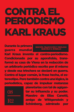 CONTRA EL PERIODISMO - KRAUS KARL