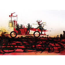 FAHRENHEIT 451 ILUSTRACIONES STEADMAN - BRADBURY R STEADMAN R - El Espejo Libros