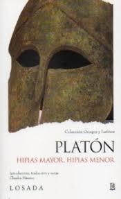 HIPIAS MAYOR HIPIAS MENOR - PLATON