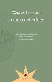 TAREA DEL CRITICO LA - BENJAMIN WALTER