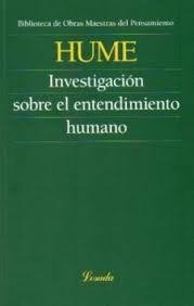 INVESTIGACIÓN SOBRE EL ENTENDIMIENTO HUMANO - HUME DAVID