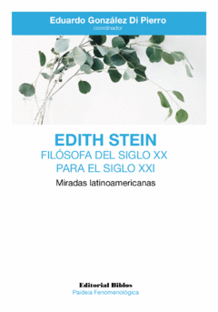 EDITH STEIN FILOSOFA DEL SIGLO XX - GONZALEZ DE PIERRO E COORD