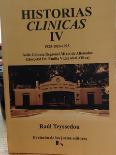 HISTORIAS CLINCIAS 4 1923 1924 1925 - TEYSSEDOU RAUL