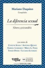 DIFERENCIA SEXUAL LA GENERO Y PSICOANÁLISIS - DAQUINO M SOLER C QU