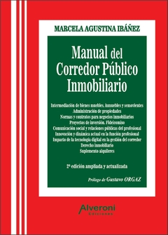 MANUAL DEL CORREDOR PUBLICO INMOBILIARIO - MARCELA AGUSTINA IBAÑEZ