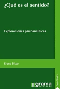 QUE ES EL SENTIDO EXPLORACIONES PSICOANALITICAS - BISSO ELENA