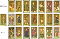 TAROT DE ORO BARAJA VISCONTI SFORZA - ANONIMO - El Espejo Libros