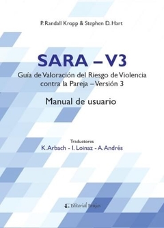 SARA V3 GUIA DE VALORACION RIESGO VIOLENCIA - KROPP RANDALL HART STEPHEN