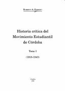 HIST CRITICA 1 DEL MOVIMIENTO ESTUDIANTIL DE CO - FERRERO ROBERTO A.