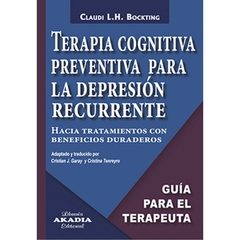 TERAPIA COGNITIVA PREVENTIVA PARA LA DEPRESION REC - BOCKTING CLAUDI L H