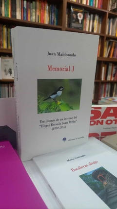 MEMORIAL J TESTIMONIO INTERNO ESC JUAN PERON 1952 - MALDONADO JUAN