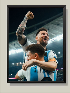 CUADRO MESSI Y ALVAREZ #1 - comprar online