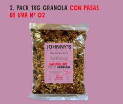 Granola con pasas x 1 kg - comprar online