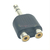 Conector Adaptador Macho 6,5 Stereo 2 Hembra Rca Altovolumen