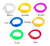 Manguera Luces Neon Led Flexible Color Fijo Por 1 Metro Ip67