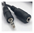 Cable Plug Macho 3,5 St / Hembra 3,5 St Con Cable De 2 Mts - comprar online