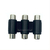 Adaptador 3 Hembras Rca / 3 Hembras Rca