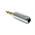 Plug 3,5 Mm 4 Polos Metalico Gris - comprar online