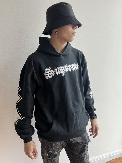 Buzo supreme negro hotsell