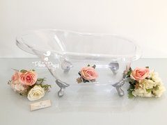 Banheira Vitoriana Dior Cristal Média (Pés Prata) - online store