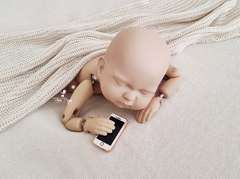 Mini Celular Cenográfico - Iphone Dourado - comprar online