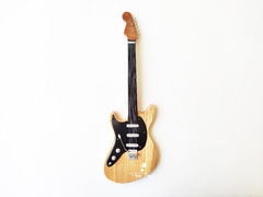 Mini Guitarra Jag-stang Canhoto Pale Wood