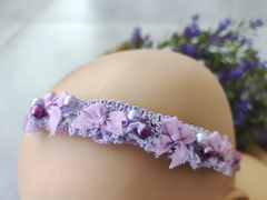 Headband Lavanda Tie