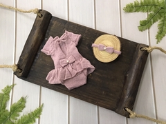 Conjunto Tricô Skirt Newborn - tienda online