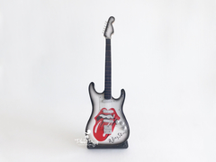 Mini Guitarra - Famous Rolling Stones Branco/Preto - comprar online