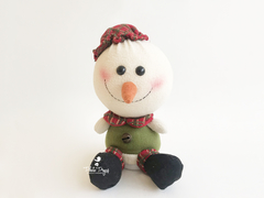 Boneco de Neve Cenourão Natalino Decorativo