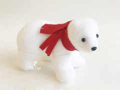 Ursinho Polar Natalino Decorativo