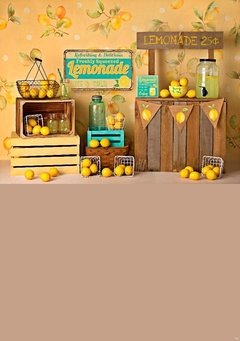 Fundo Fotográfico - Limonada