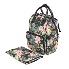 Mochila Maternal Chaos Flowers - comprar online