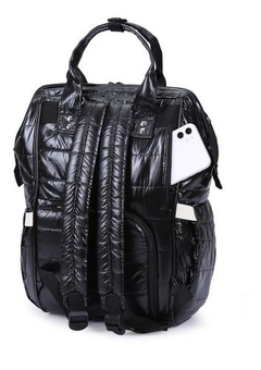 Mochila Jane Metallic Black - Certars 