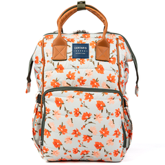 Mochila Maternal Vintage Flowers - comprar online