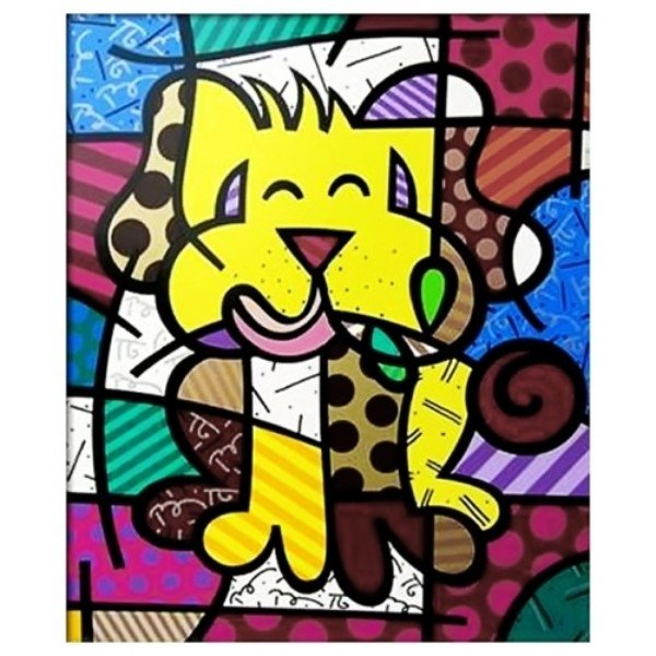 Pôster Romero Britto Buddy   Paiva Presentes