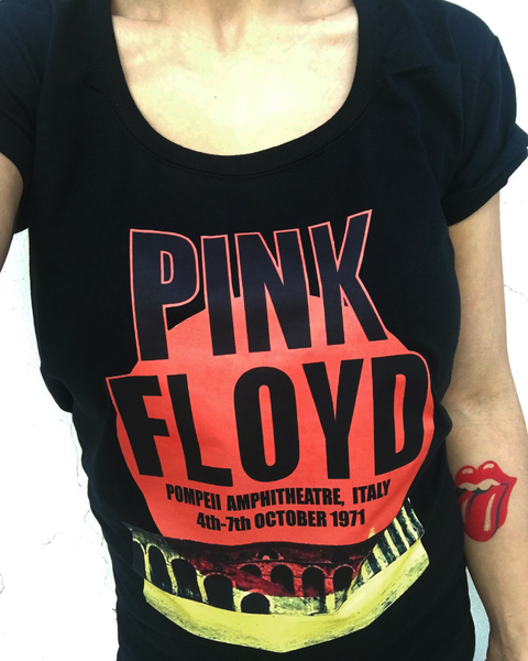 Remeras Pink Floyd At Pompeii (MUJER)