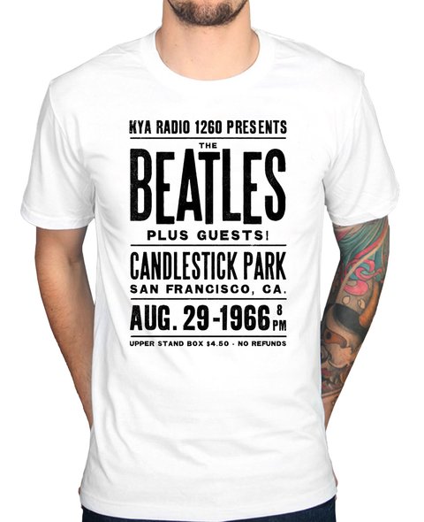 Remeras Rock The Beatles